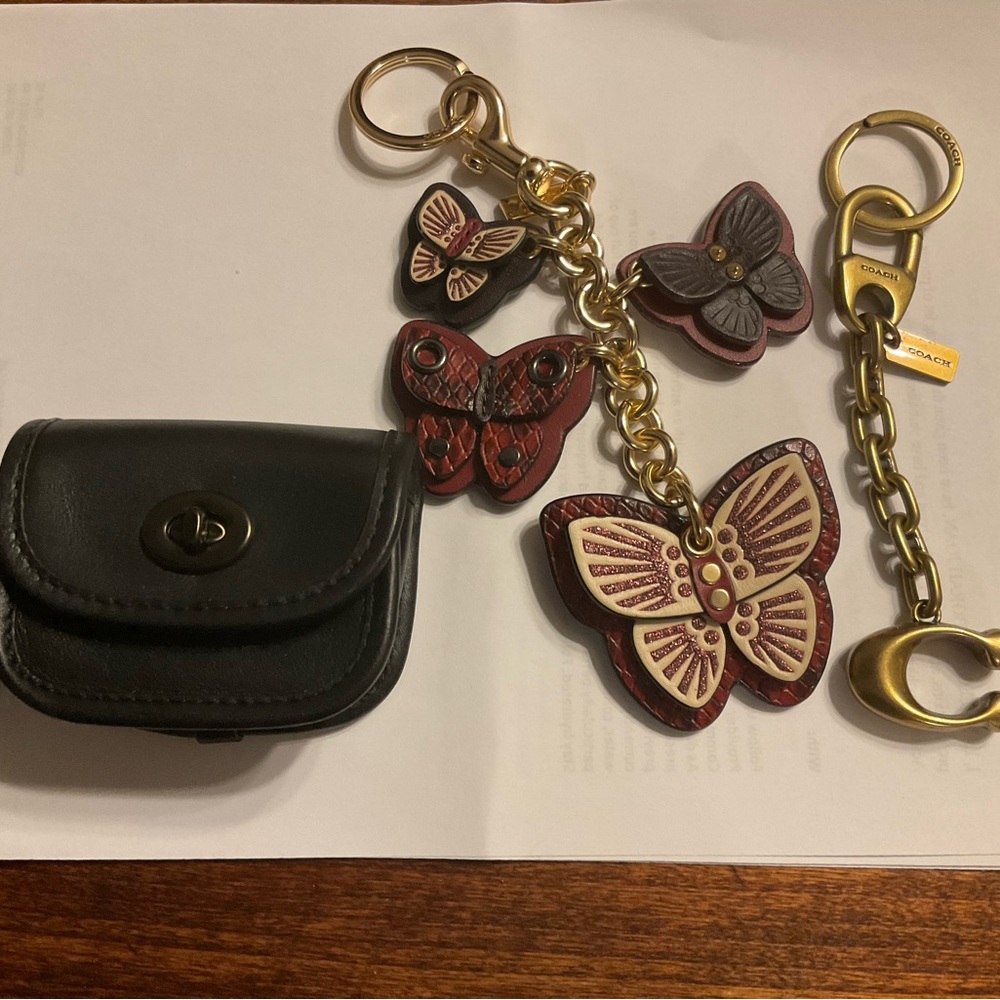 3 Coach Charms!  SOLD!